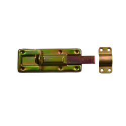 Rígeľ univerzálny 120mm, žltý zinok Rígeľ univerzálny 120mm, žltý zinok